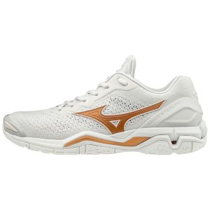 Dámské Boty na Házenou Mizuno Wave Stealth V Bílé